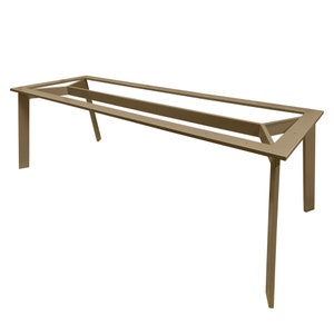 Marco de mesa Rita para tableros de piedra, tableros de mesa pesados, pata de mesa, marco de mesa de comedor, resistente, base de mesa