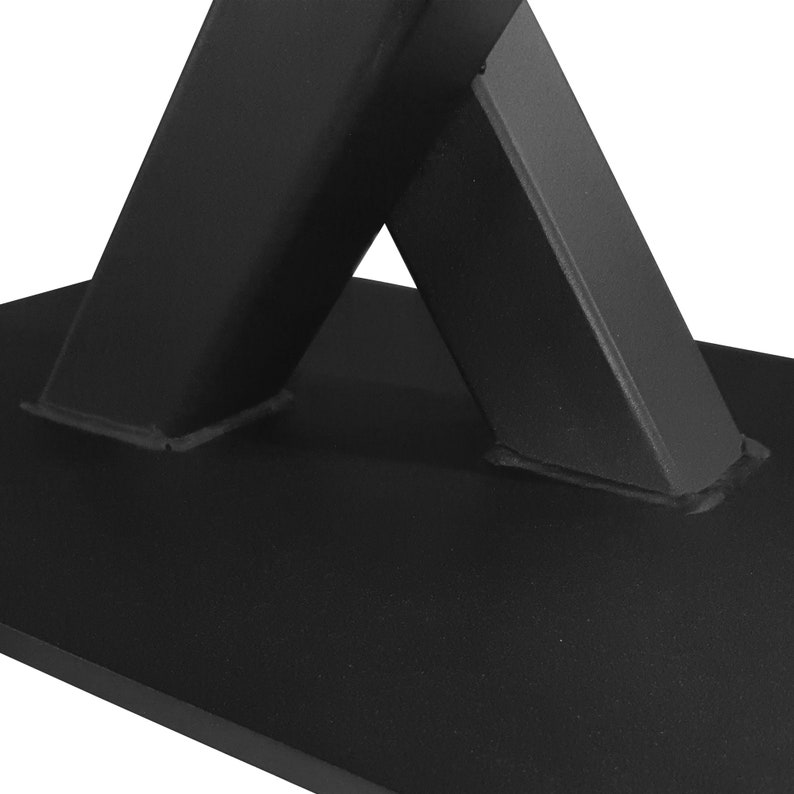 TISCHGESTELL X Form mit Fußplatte Tischgestell Schwerlast, Kreuzgestell, Tischbeine, Tischrahmen, Tischuntergestell Bild 7