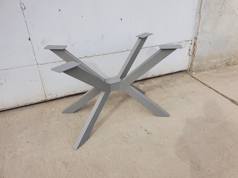 CADRE DE TABLE 4V chemins de table pied de table robuste cadre croisé étoile araignée image 5