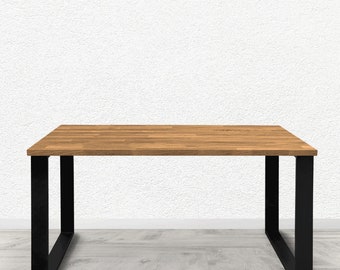 Ensemble de chemins de table MEGA, cadre de table, pieds de table, cadre de table, base de table, meubles industriels loft