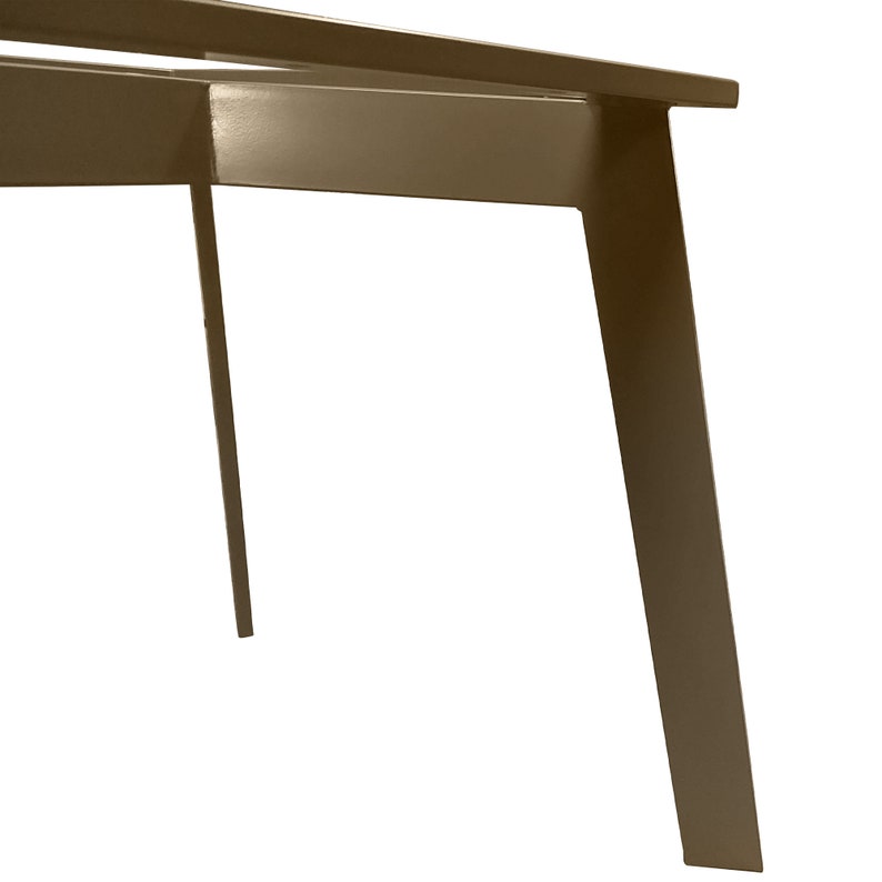 Cadre de table Rita pour dalles de pierre, plateaux de table lourds, pied de table, cadre de table à manger, robuste, base de table image 6