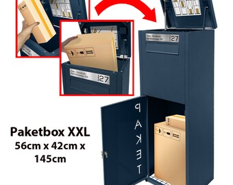 Paketbox XXL Postbox für große Pakete Päckchen Warensendungen und Briefe Direkt vom Hersteller, Super Preis-Leistungs-Verhältnis