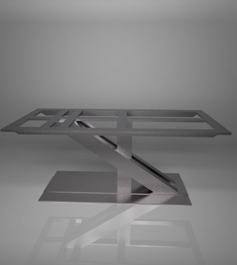 Cadre de table Schanze avec cadre de renfort, pied de table, cadre de table à manger, robuste, cadre de table, base de table, loft image 4