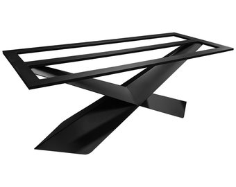 TABLE FRAME RAU with reinforcement frame, table leg, dining table frame, heavy-duty, table frame, table base, loft
