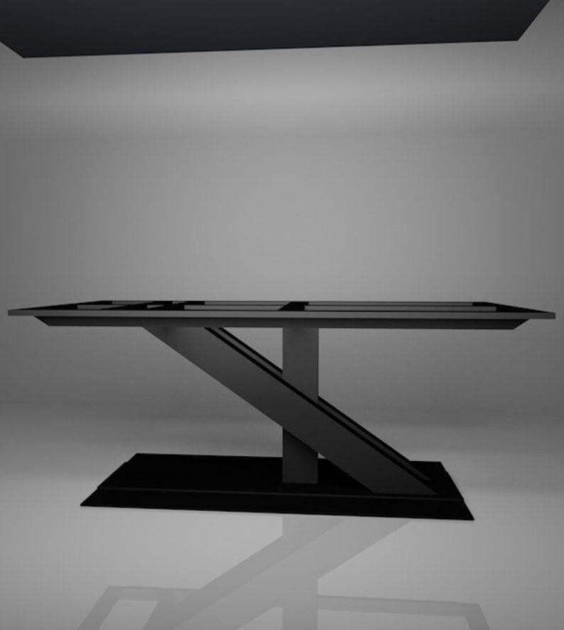 Cadre de table Schanze avec cadre de renfort, pied de table, cadre de table à manger, robuste, cadre de table, base de table, loft image 6