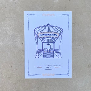Cartes postales Paris A6 ( 10,5/ 14,8 cm)