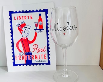 Copas de vino personalizables