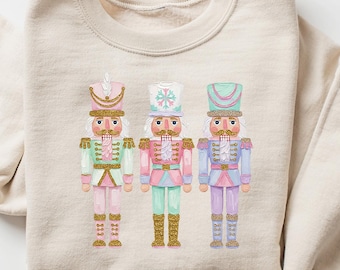 Christmas Nutcracker Sweatshirt : Festive Holiday Sweater, Xmas Party Tee