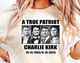 Charlie Kirk Shirt, Memorial Activist Shirt, Activist Attack Tee, Rest In Peace for Him, RIP Charlie Kirk Shirt, Human Rights Shirt
