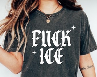 Anti Trump Fuck ICE Shirt, Chinga La Migra Comfort Shirt, Resistance Leftist Fuck Trump Shirt, ACAB, Refugees Welcome, Eat the Rich