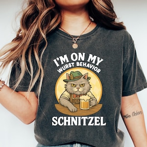 Funny Oktoberfest Shirt Oktoberfest Shirts Group Drinking Shirts Retro Oktoberfest Tshirt Matching Shirts Wurst Behavior Schnitzel Faced