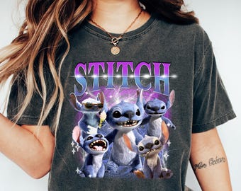 Stitch Shirt, Lilo And Stitch Shirt, Magic Kingdom Shirt, Stitch Movie Shirt, Stitch 90s Shirt, Funny Disney Stitch Tee, Stich Lover Gift