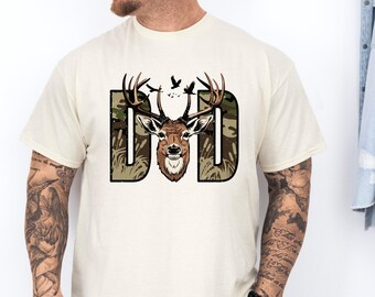 Hunting Dad Shirt, Hunter Dad Shirt, Fathers Day Gift, Gift for Hunter Dad, Hunting Dad Shirt, Hunter Dad T-Shirt,Reindeer Hunter Shirt