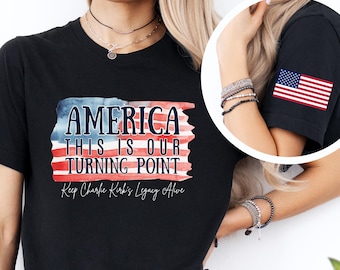 This Is The Turning Point Shirt, American Flag T shirt, Freedom Sweatshirt, Justice Tee, Activist Shirt, Conservative Shirt, Libertarian Tee