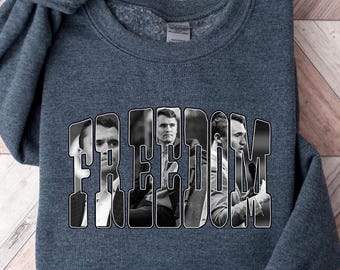 Charlie Kirk Freedom Sweatshirt, Charlie Kirk Hoodie, Charlie Kirk Sweater, Justice for Charlie Kirk Memorial Shirt, Charlie Kirk Quote