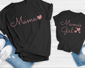 Mommy And Me Matching Shirts, Mother's Day Mommy And Me Outfit, Our First Mother's Day, Mom and Girl shirt, Mother's Day Gift, Mommy And Me