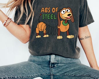 Abs Of Steel Shirt, Slinky Dog Shirt, Toy Story Shirt, Disney World Shirt, Disney Shirt, Matching Disney Shirts, Toy Story Birthday Gift