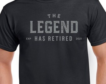 The legend has retired shirt Clearance