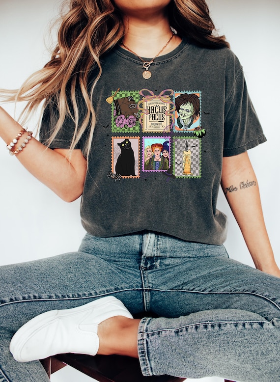Hocus Pocus Sanderson Sisters Halloween Retro T-shirt, Sanderson Sisters Witches Tee, Hocus Pocus Shirt, Halloween Movie Tee