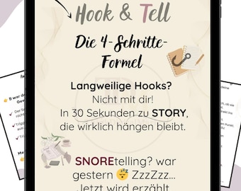 Hook & Tell Die 4-Schritte-Formel para carretes de narración