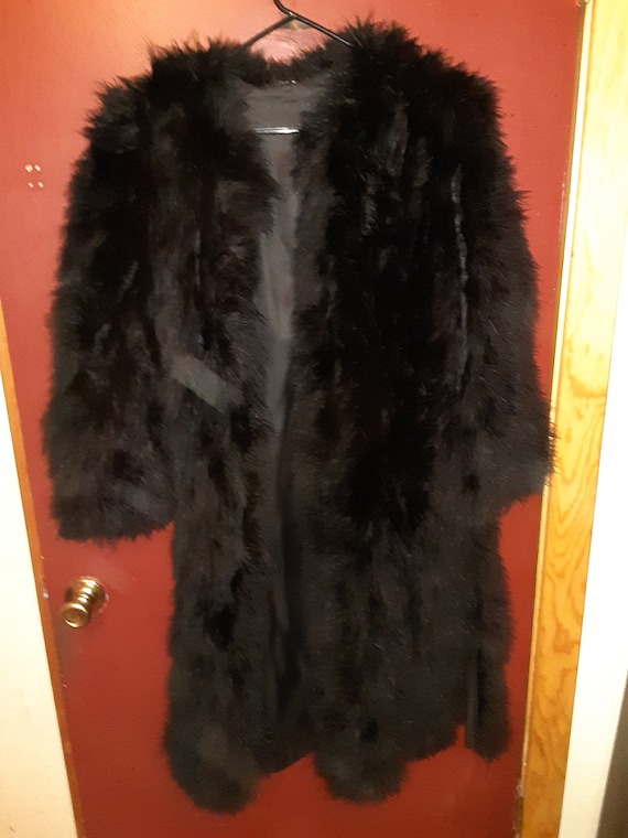 Ostrich feather coat