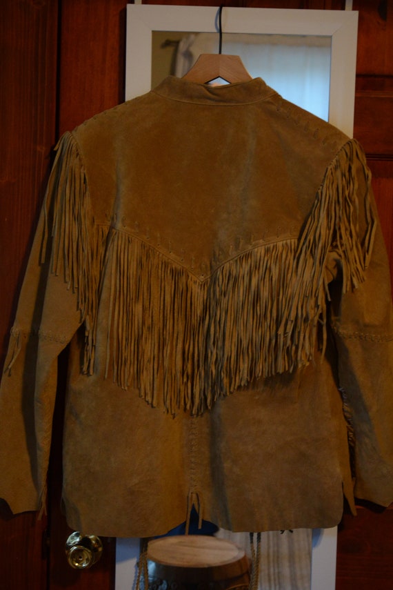 scully leather fringe jackey - image 3