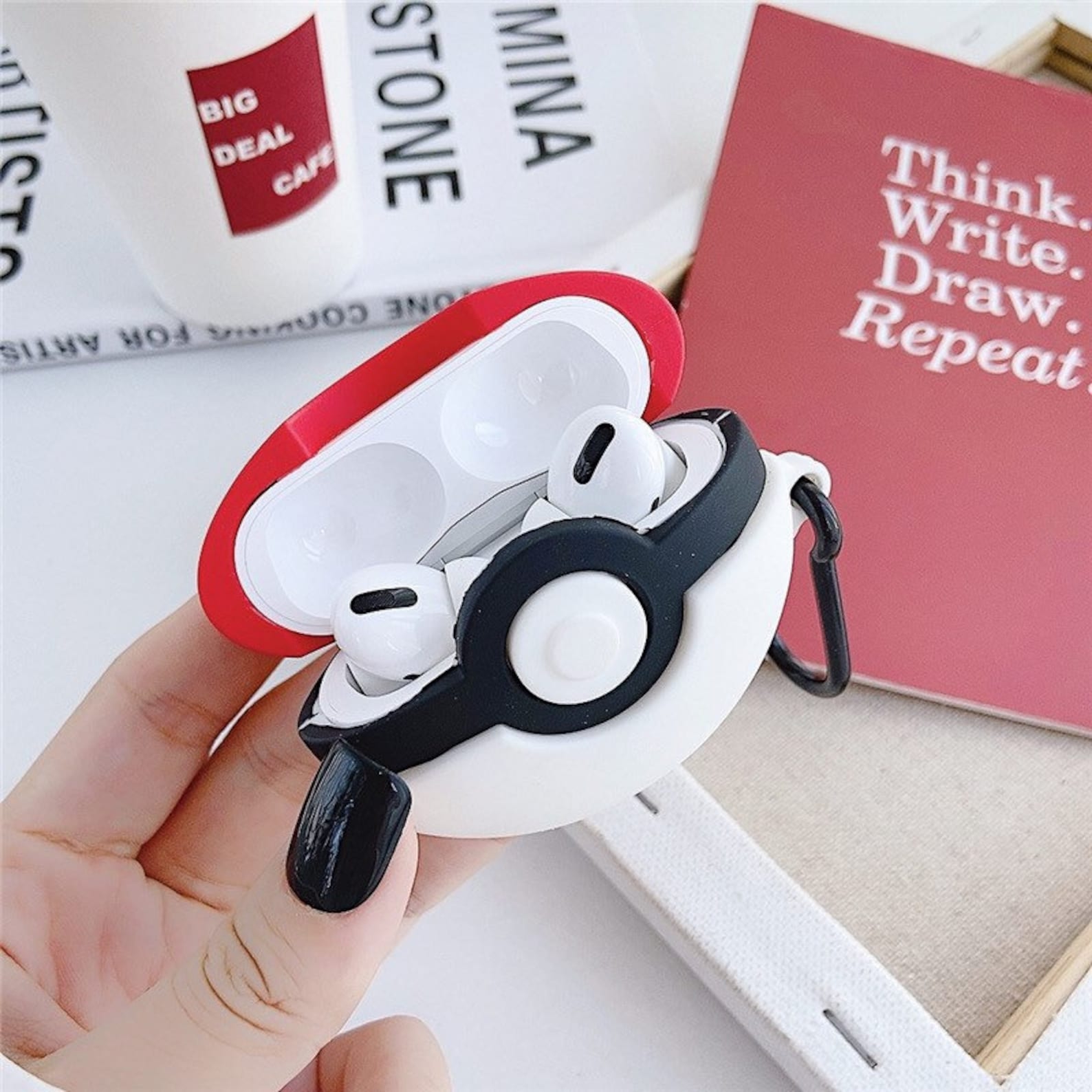 3D AirPod Pro Soft Silicon Protective Cover Case Cool Design Etsy