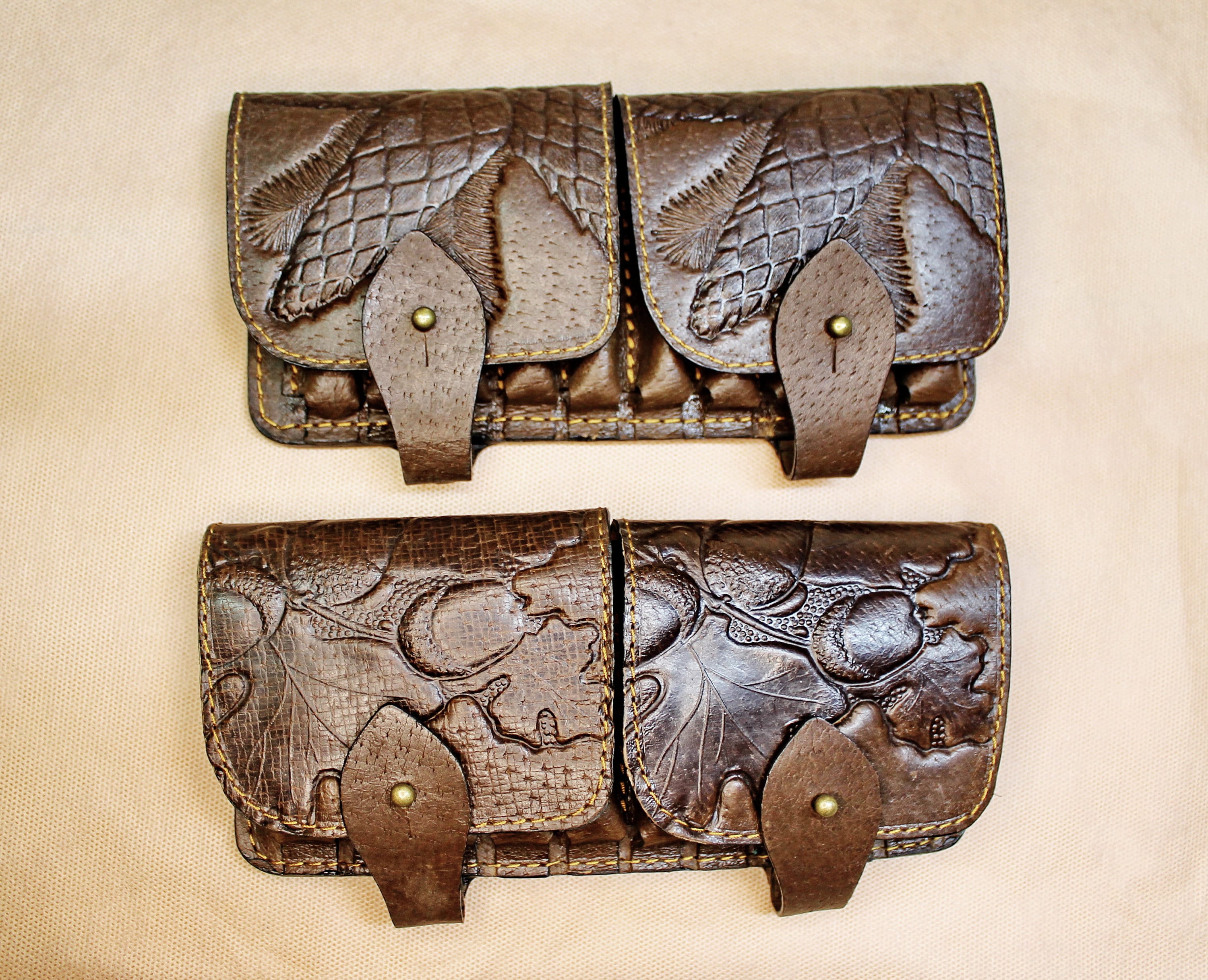 Leather Ammo Pouch Rifle Ammo Wallet Ammunition Carrier for Etsy