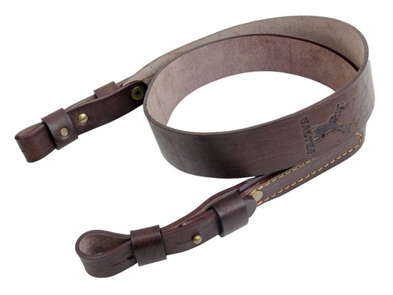 Leather Cowhide Shoulder Sling Strap Belt