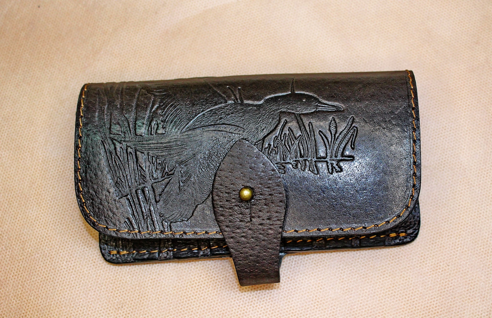 Leather Ammo Pouch Hunting Ammo Wallet Ammunition Carrier Etsy