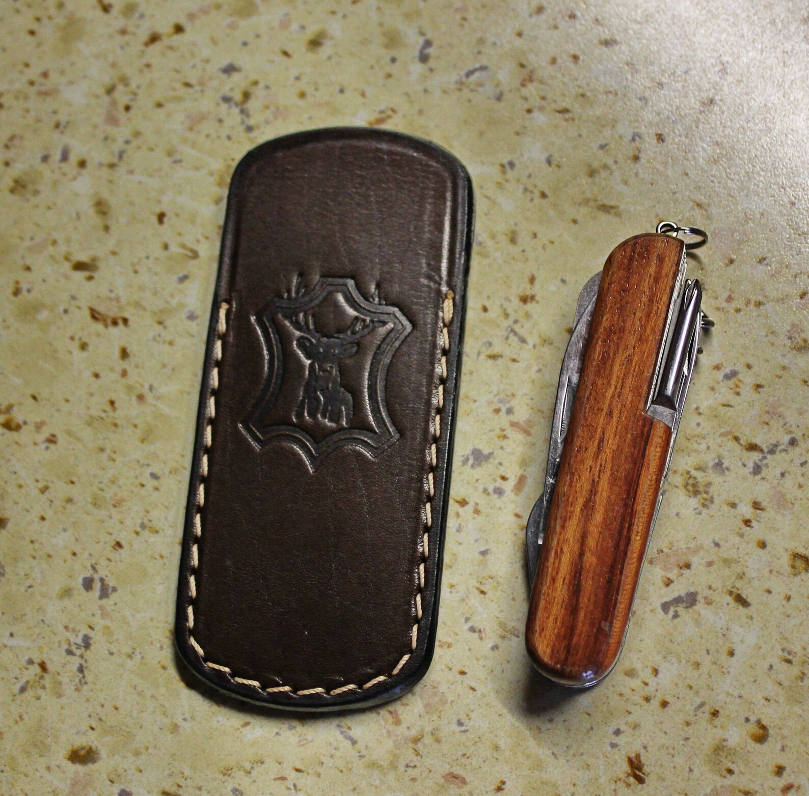 Knife Slip Sheath Pouch Case Trapper Sheath 4.75 Etsy
