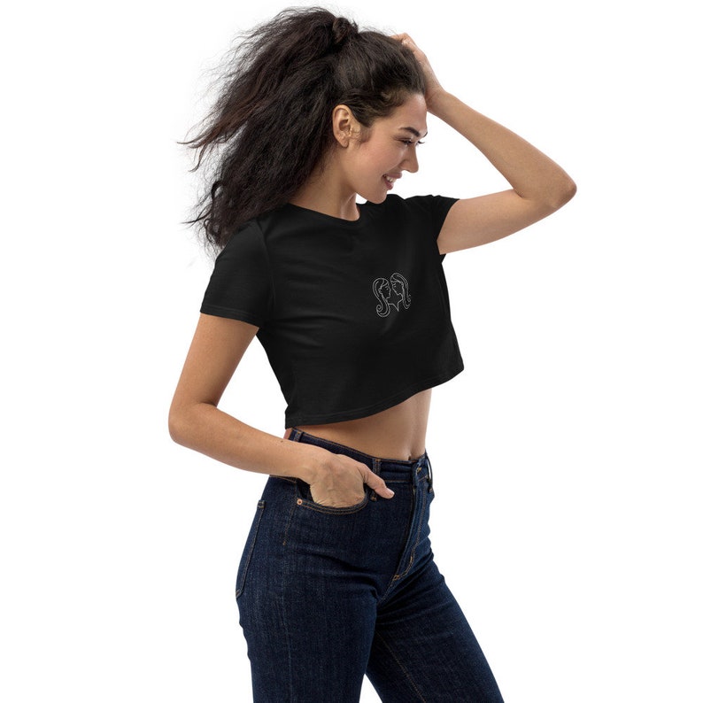 Organic crop top \u2022 Gemini \u2022