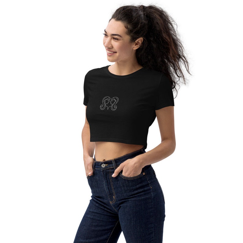 Organic crop top \u2022 Gemini \u2022