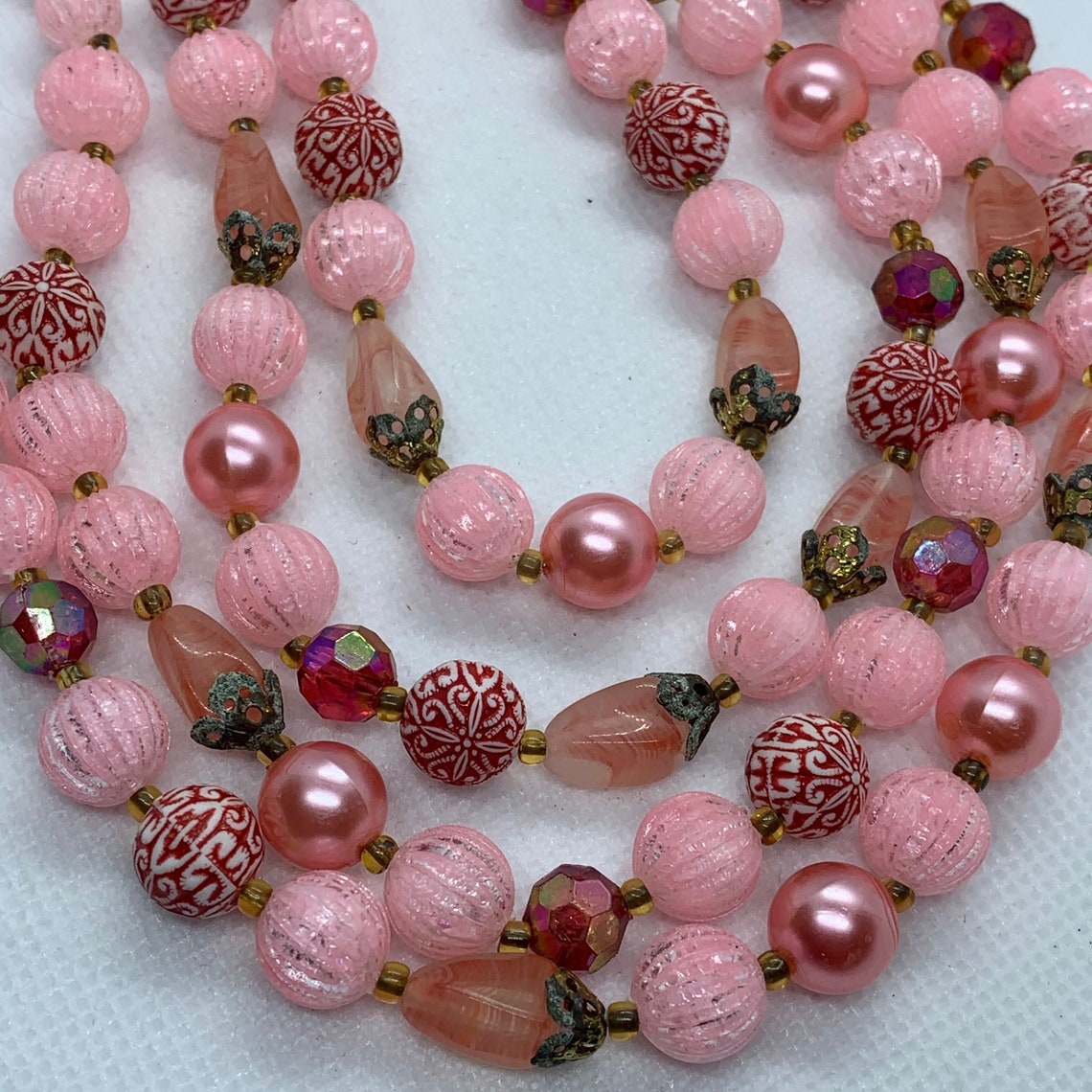 Vintage West Germany Karu Arke' Necklace and Clip Earring Etsy