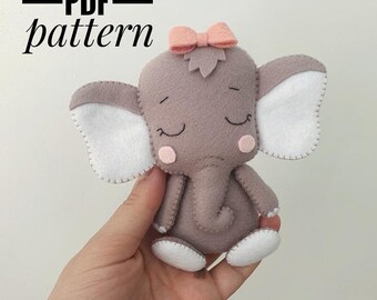 elephant sewing pattern free pdf