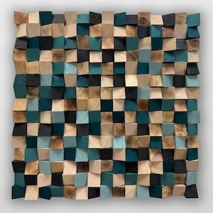Acoustic Panel, Wood Wall Art, Acoustic Diffuser, textured wood art, bedroom artwork, office decoration, Reclaimed Art,Texture wood wall art