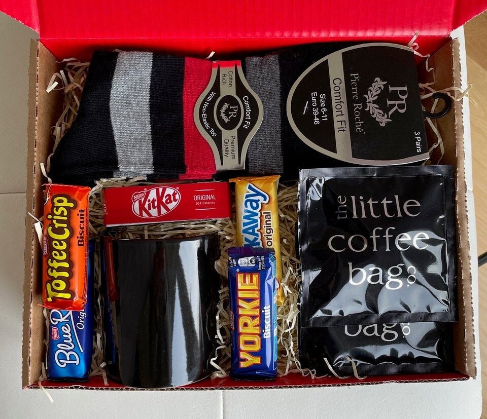 Mens Gift Box Male Gift Box Gents Birthday Gift Gift for Etsy