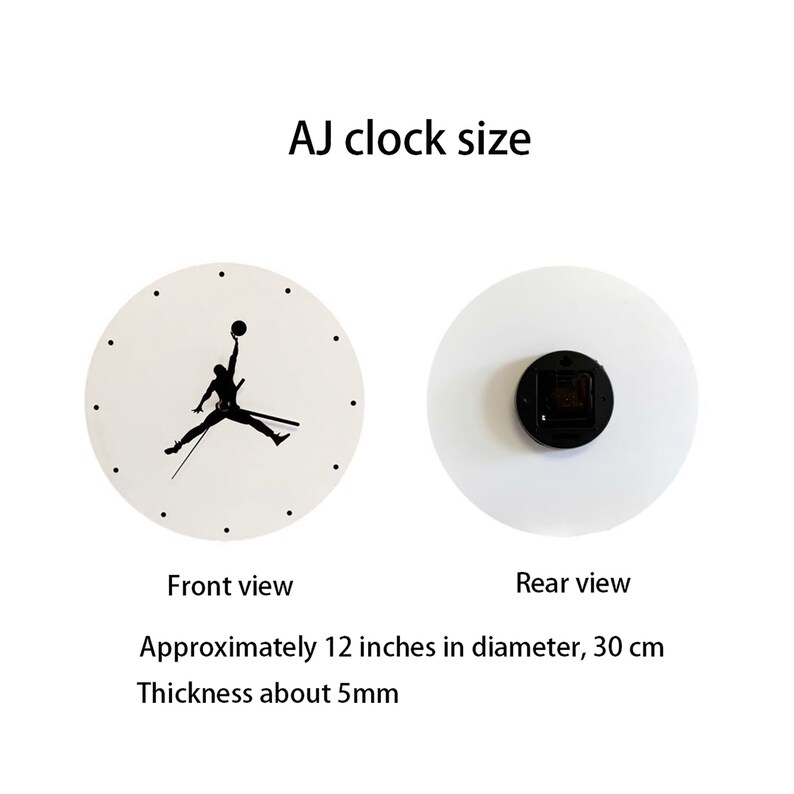 mini jordans clock