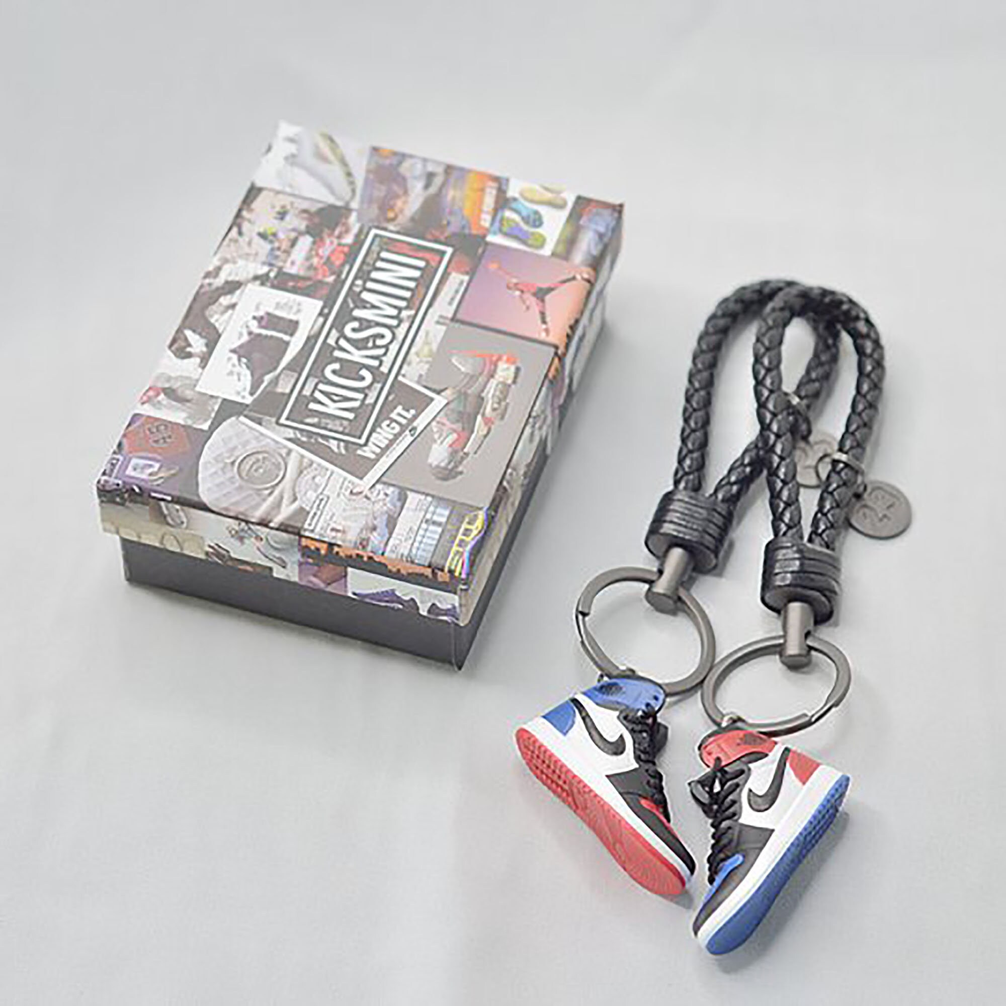 3D Mini Sneaker Keychain Gift Set AJ1 Top 3 Etsy