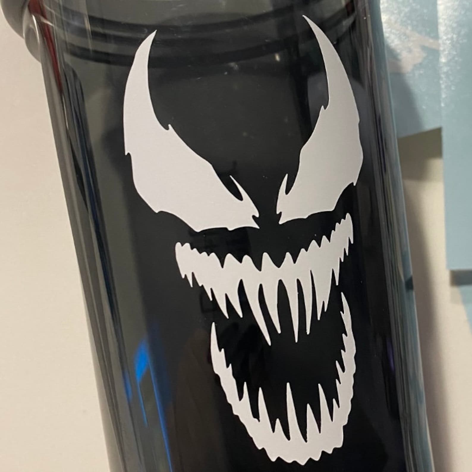 Venom Face Decal Etsy
