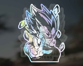 Vinyl Final Blast Super Saiyan M Vegeta II Decal