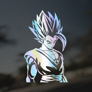 Goku Gohan Vegeta Super Saiya Decal, decal, dragon, monochrome, sticker png