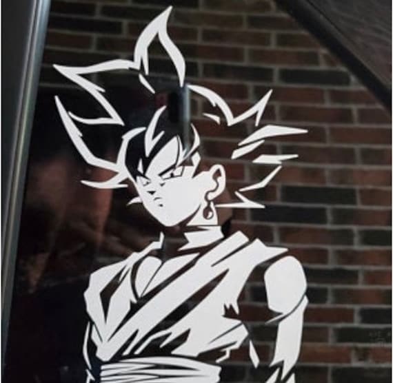 Goku Black Sticker for Sale by jixelpatterns