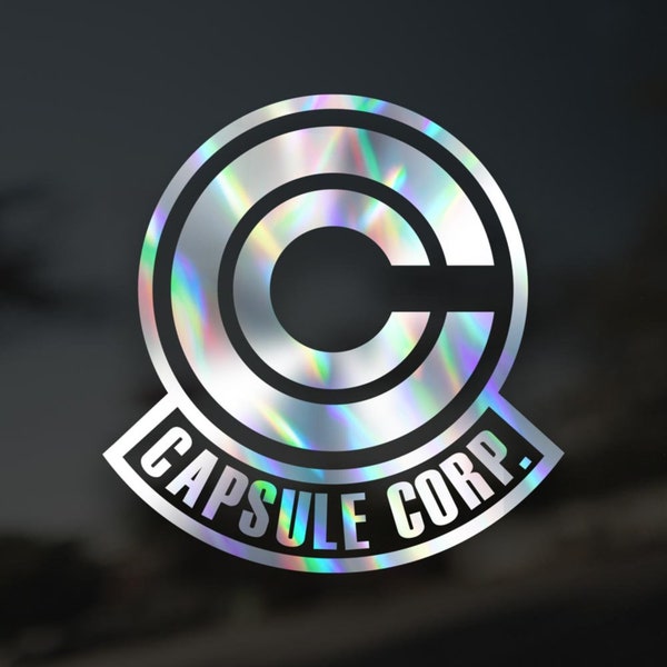 Vinyl Capsule Corp Logo Decal