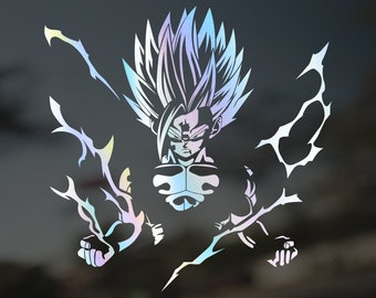 Vegito Dragon Ball Z Anime DBZ Wall Car Window Vinyl Sticker Decal 2.7" x 6" Vegito Dragon Ball Z Anime DBZ Wall Car Window Vinyl Sticker Decal 2.7" x 6"