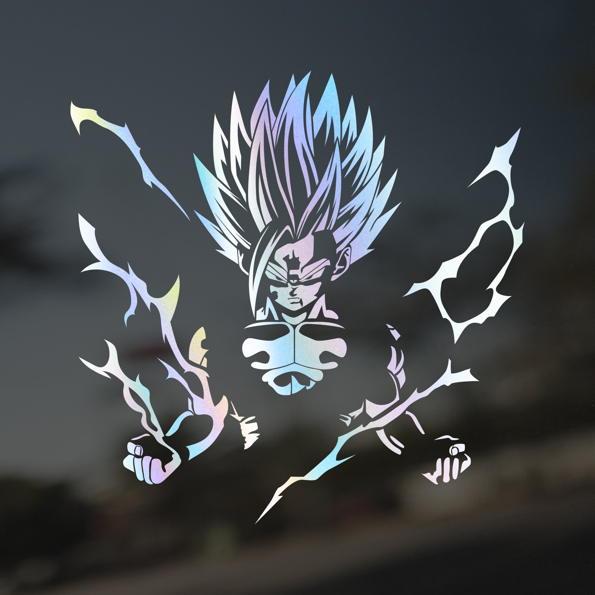 Vinyl Decal SSJ 2 Gohan Cell Battle Decal DBZ - Etsy