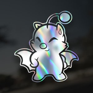 Moogle Final Fantasy Video Game Decal