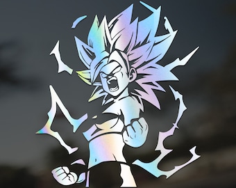 Vinyl Decal Caulifla Super Sayain