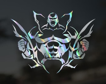 Vinyl Decal Jiren Power Up Decal
