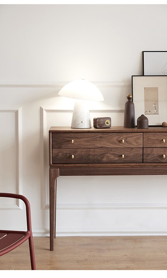 Console Table With 4 Drawers 8 13.7 Deep 32 90 Wide Black